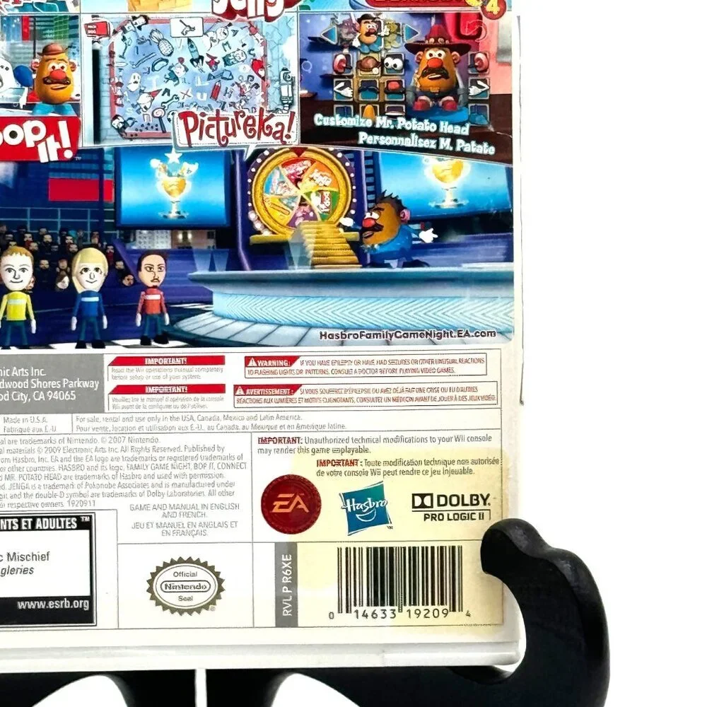 Hasbro Family Game Night 2 - Nintendo Wii video game